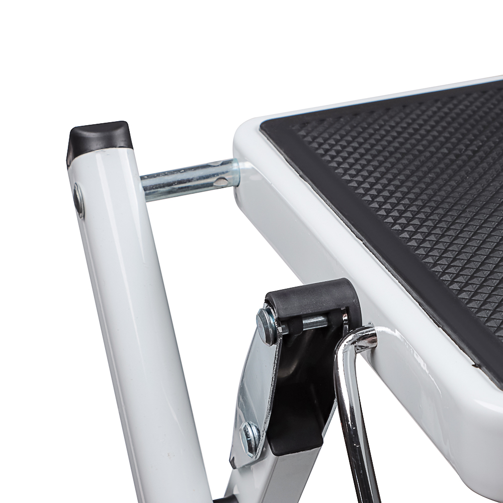 ЕРМАК Стремянка-ступенька (макс.нагрузка 150кг) сталь, 2 широкие противоскользящие ступени, арт.№ 624-090