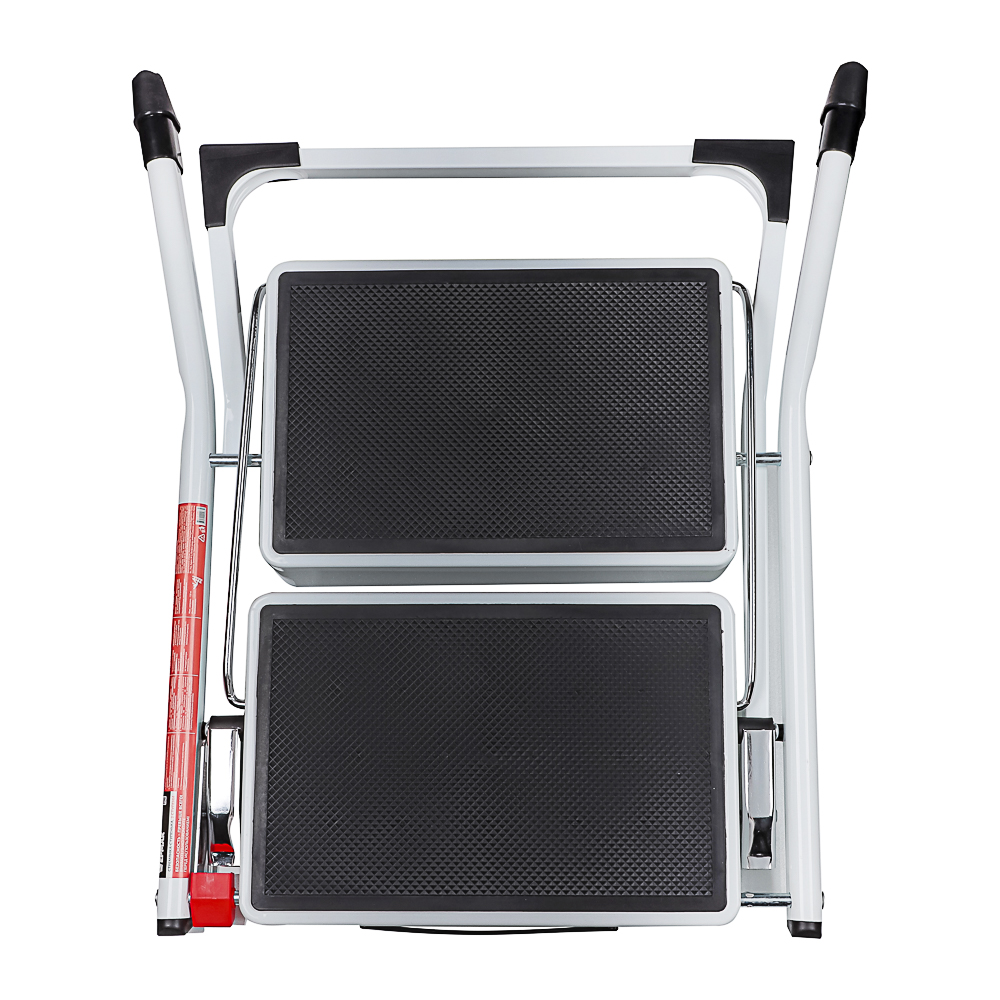 ЕРМАК Стремянка-ступенька (макс.нагрузка 150кг) сталь, 2 широкие противоскользящие ступени, арт.№ 624-090