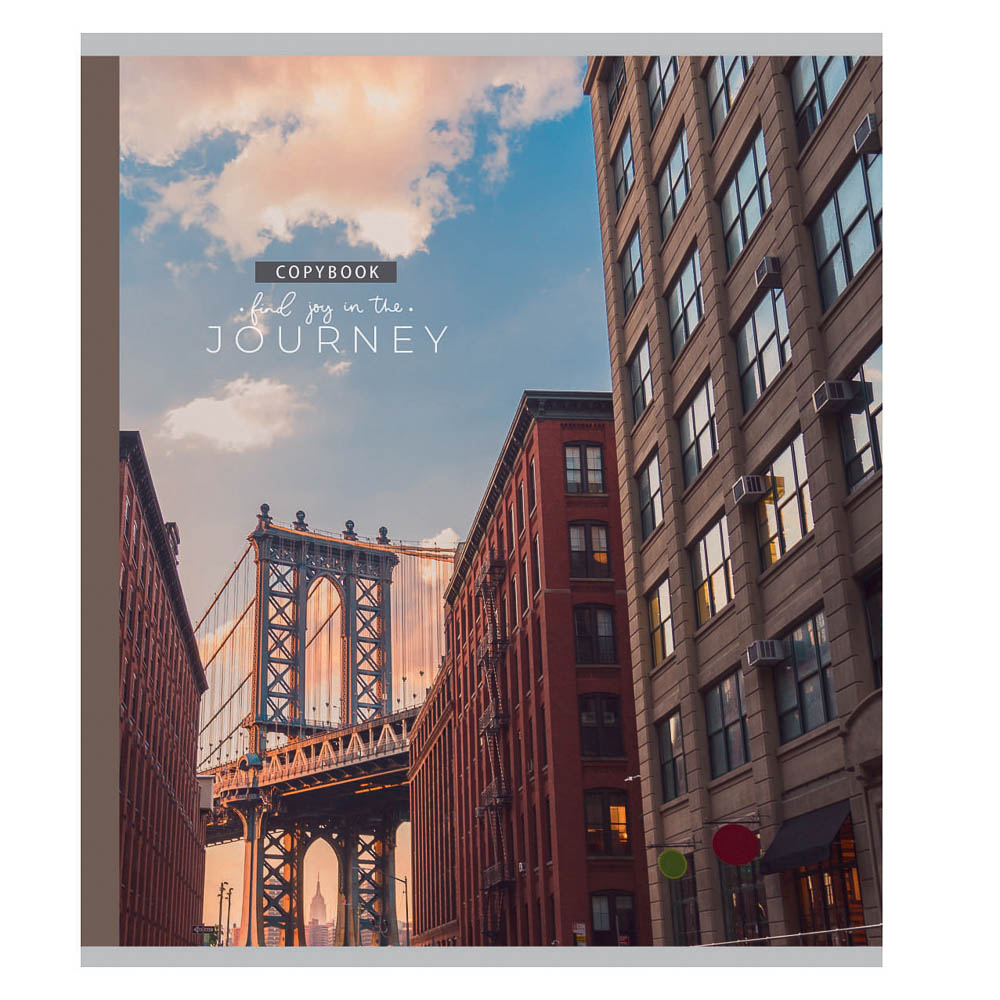 Тетрадь 48 л., А5, в клетку, БЕЛЫЕ ЛИСТЫ, обложка картон, скрепка, ВД-лак, арт.№ 578-190