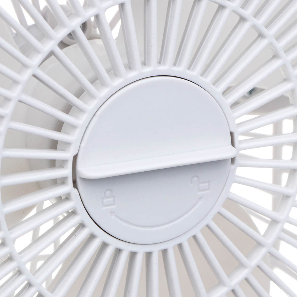 Вентилятор настольный с увлажнителем тм LEBEN 6Вт, 5в/1.2А, 24.5x18.5см, USB-кабель, белый, арт.№ 243-016