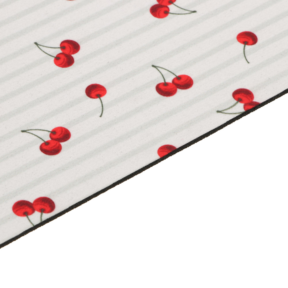 Коврик для сушки посуды тм VETTA Черри, 30х40 см, полиэстер, латекс, 2 дизайна, арт.№ 485-209