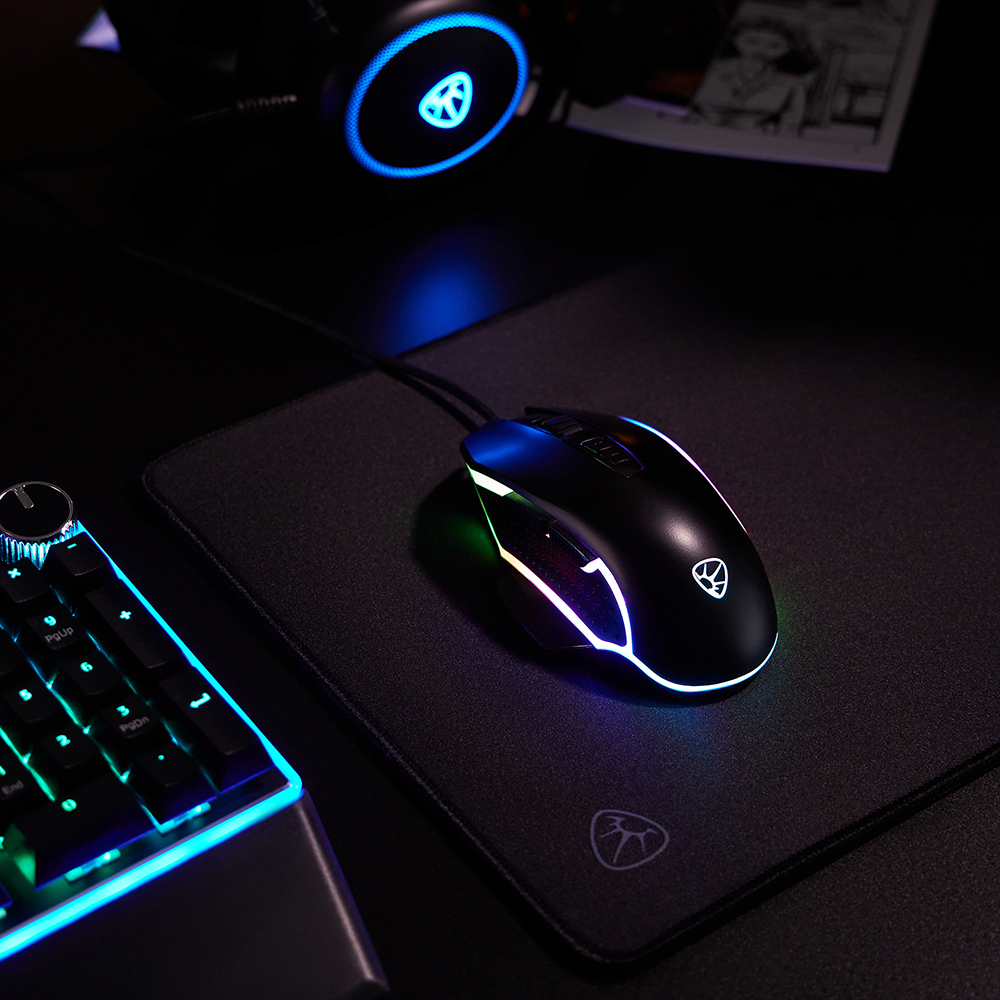 BY Игровая мышь проводная Sniper 7000dpi,7D,A725F,RGB,220см, арт.№ 405-052