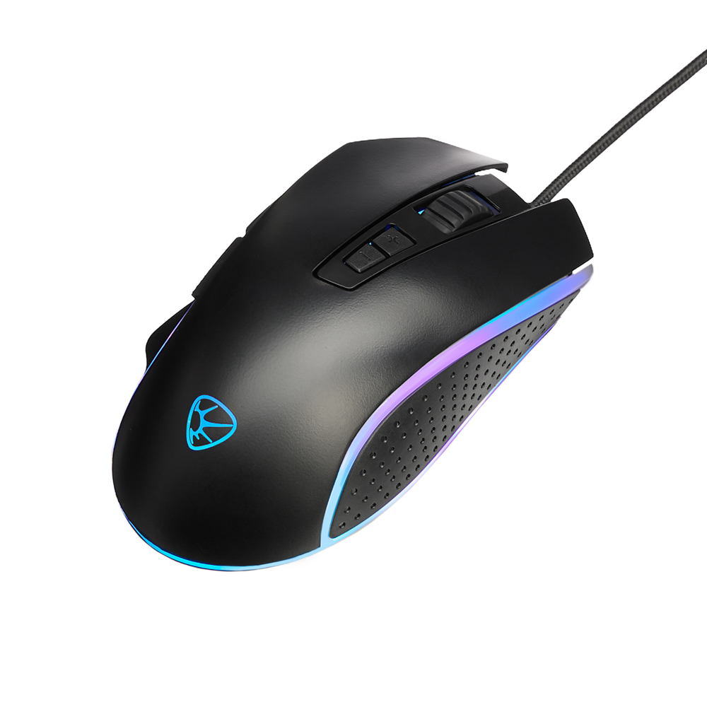 BY Игровая мышь проводная Sniper 7000dpi,7D,A725F,RGB,220см, арт.№ 405-052