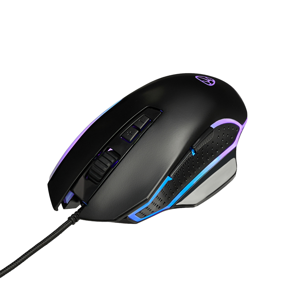 BY Игровая мышь проводная Sniper 7000dpi,7D,A725F,RGB,220см, арт.№ 405-052