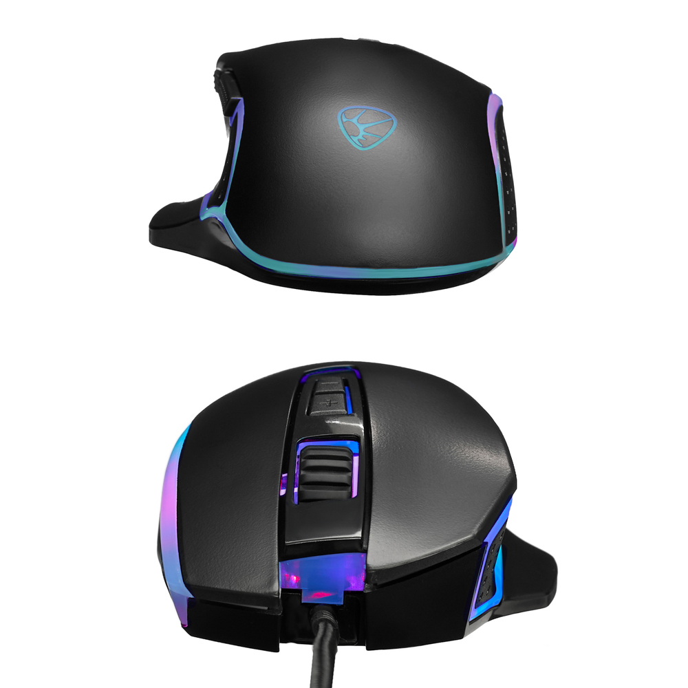 BY Игровая мышь проводная Sniper 7000dpi,7D,A725F,RGB,220см, арт.№ 405-052