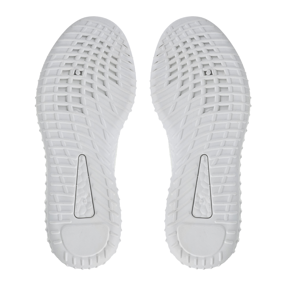 Кроссовки спортивные, р. 42, белые, полиэстер, ПВХ, арт.№ 299-316