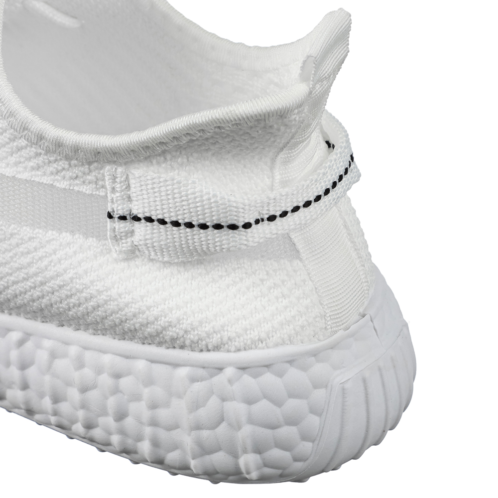 Кроссовки спортивные, р. 43, белые, полиэстер, ПВХ, арт.№ 299-317