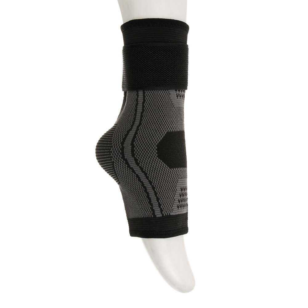 Суппорт на голеностоп, тм BY SPORT, 25х10,5см, полиэфирное волокно 50%, полиэстер 35%, латекс 15%, арт.№ 138-066