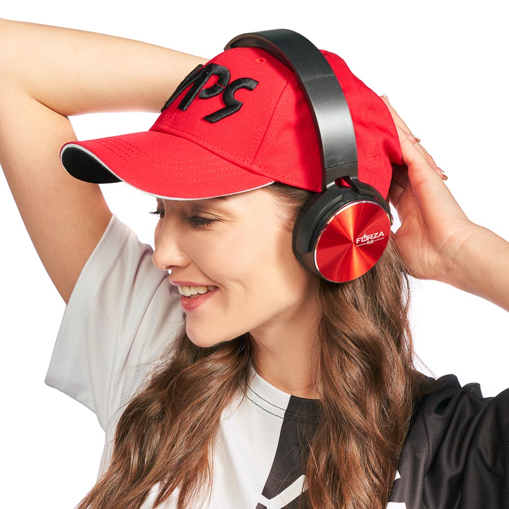 FORZA КИРЯ Наушники полноразмерные с микрофоном под металлик, коробка картон, 2 цвета, арт.№ 410-319