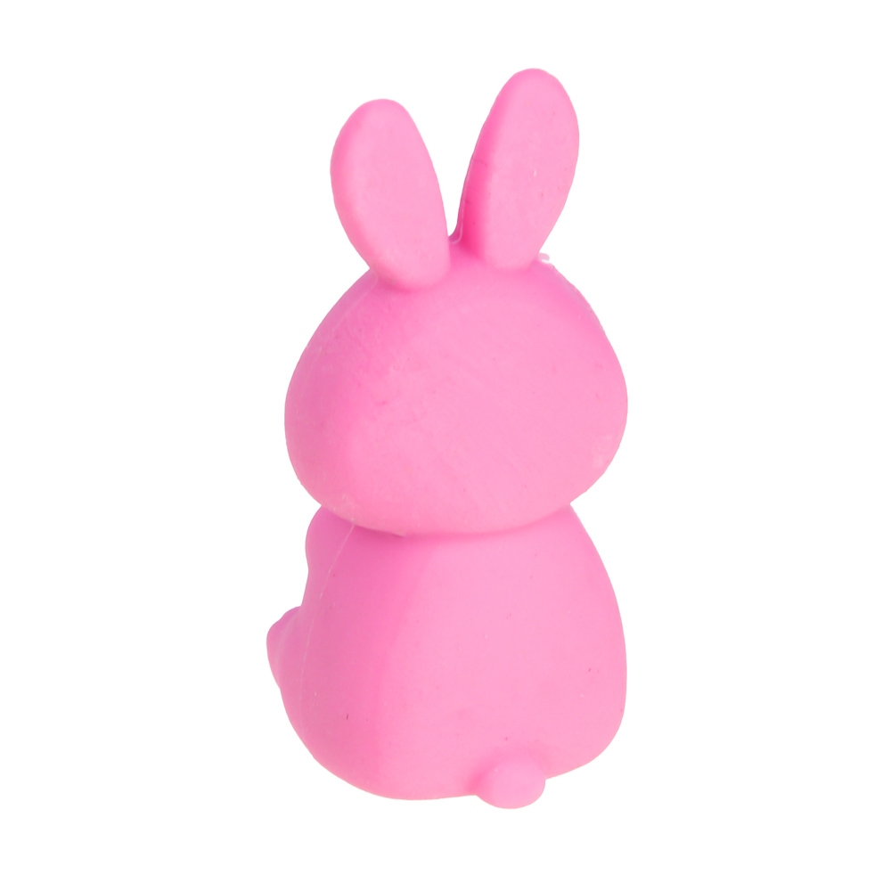 Ластик фигурный в форме зайчиков и котиков, 4 дизайна, ТПР, 2,3-3,5х1,5-3 см, арт.№ 576-053