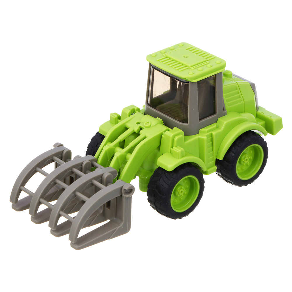 ИГРОЛЕНД Машинка "Агротехника", инерция, РР, 12х7х6,2 см, 5 дизайнов, арт.№ 292-413