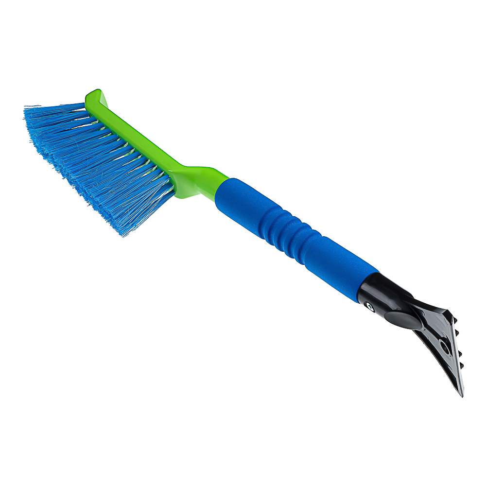 Oktan Щетка для уборки снега со скребком 42,5см, зеленая, арт.№ 775-066