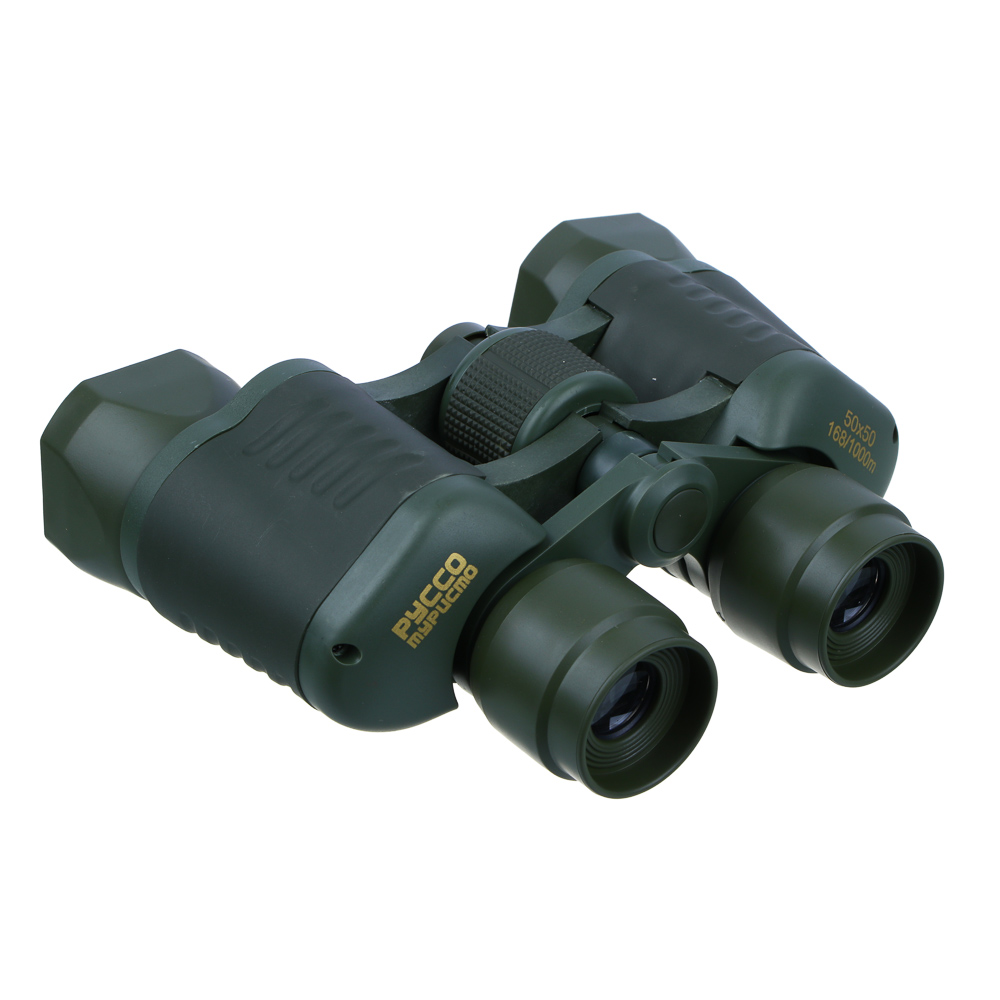 РУССО ТУРИСТО Бинокль туристический, 50х50, 18х7х15,5см,пластик, каучук, арт.№ 118-206