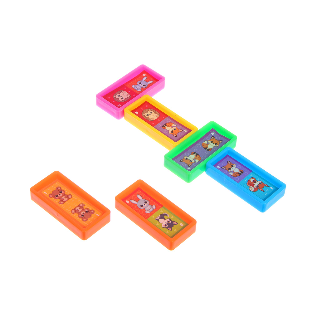 Развивающая игра для малышей "Домино", ИГРОЛЕНД, PP, арт.№ 262-566