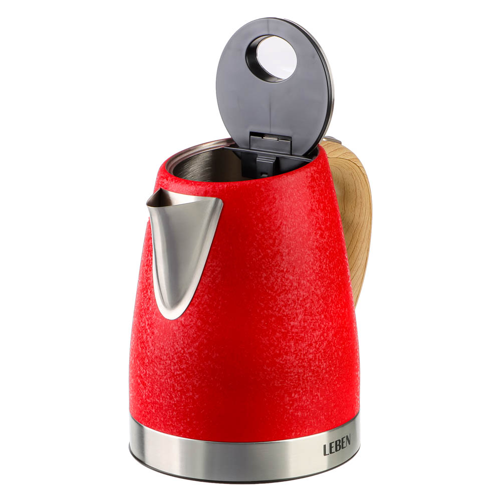 LEBEN Чайник электрический 1,8л, 1850Вт, металл, 2 цвета, арт.№ 291-085