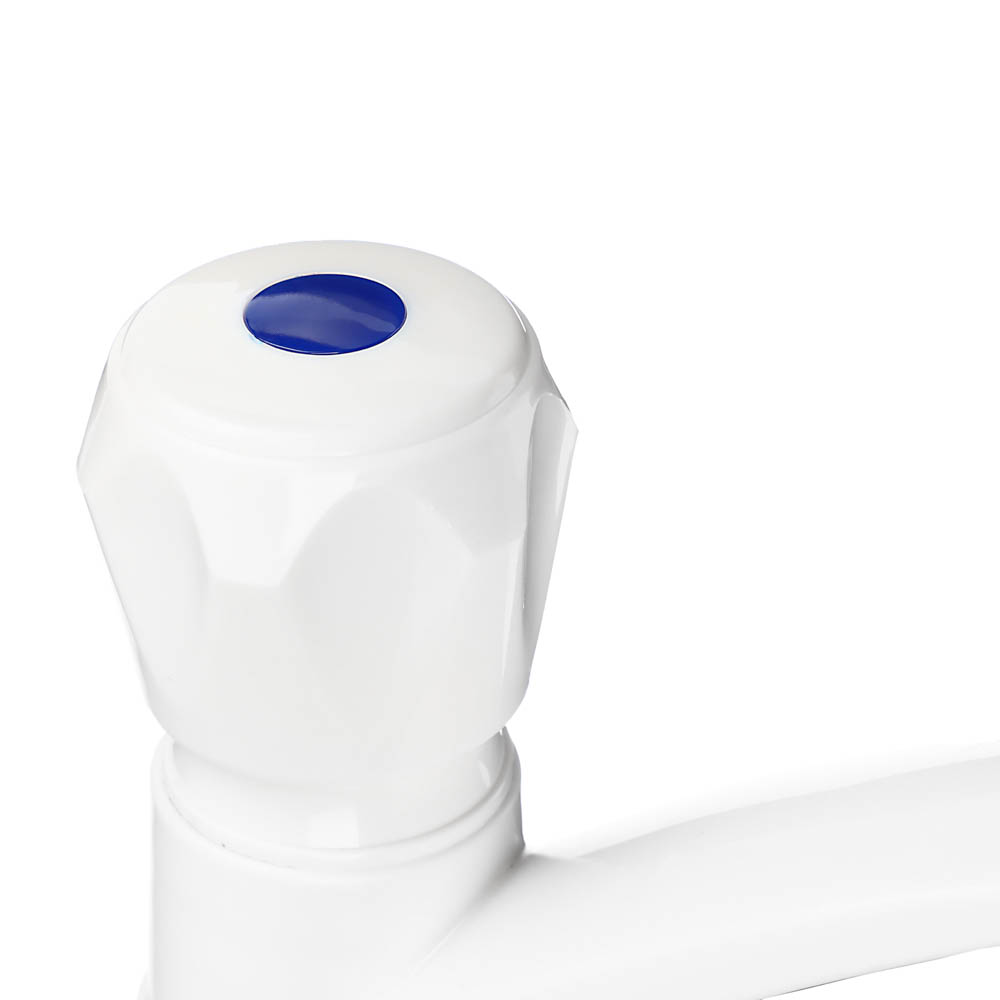 Монокран для умывальника, пластик, белый, арт.№ 554-140