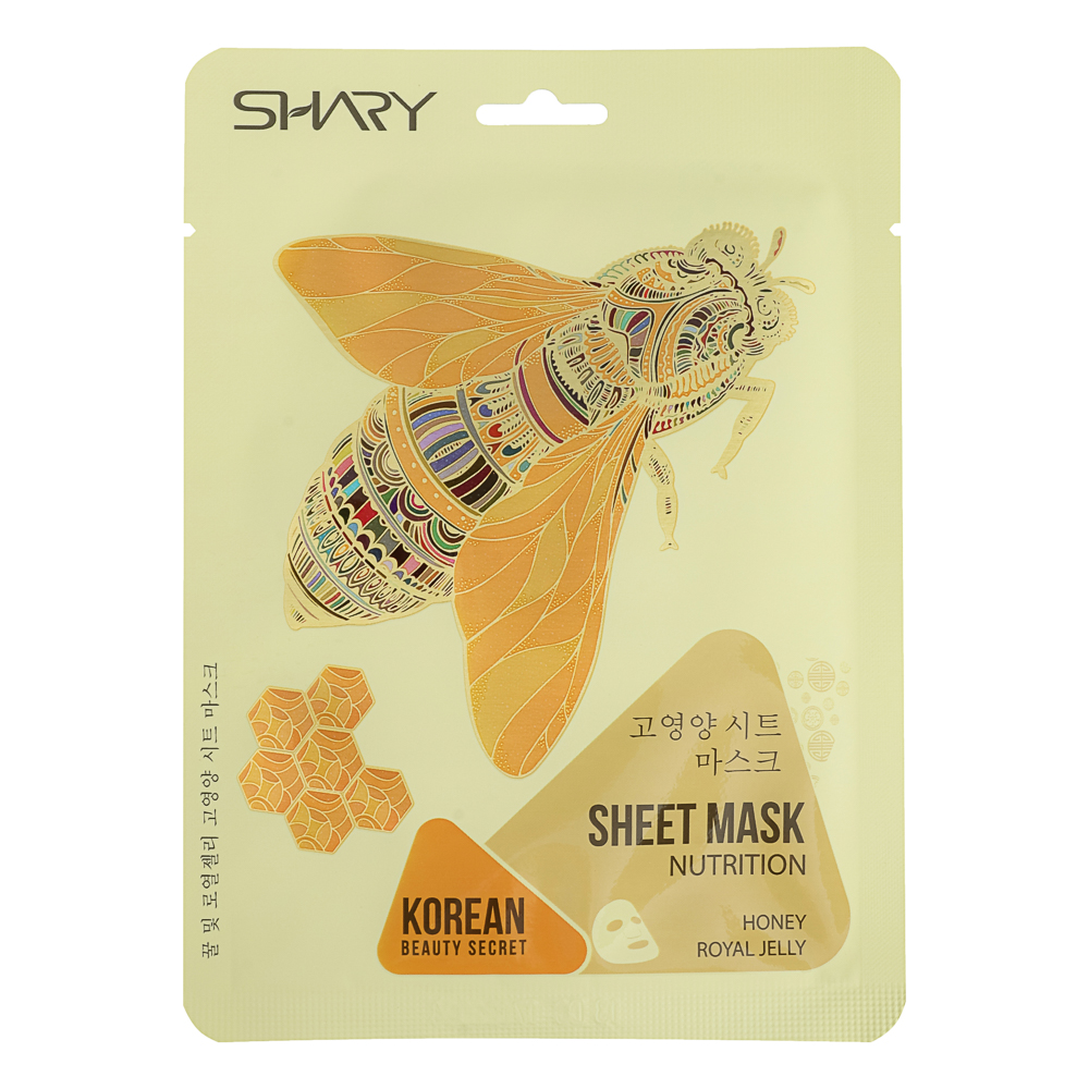 Маска-питание "Мёд и Маточное молочко" Shary 25 г, арт.№ 022-247