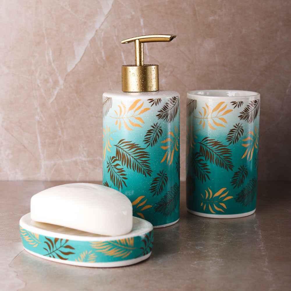 VETTA Мыльница "Золотая лира", керамика, 2 диз., арт.№ 463-926