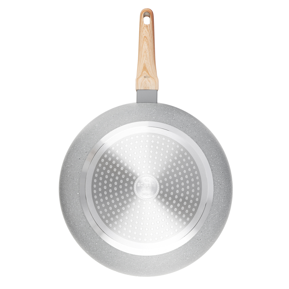 SATOSHI Берг Вок литой d28см, антипригарное покрытие Мрамор, индукция, арт.№ 846-734