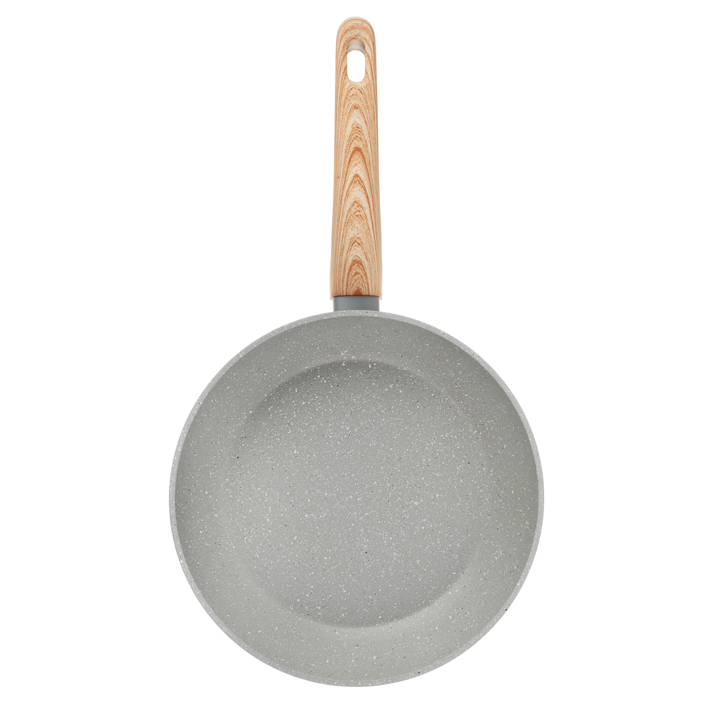 SATOSHI Берг Сковорода литая d24см, антипригарное покрытие Мрамор, индукция, арт.№ 846-736