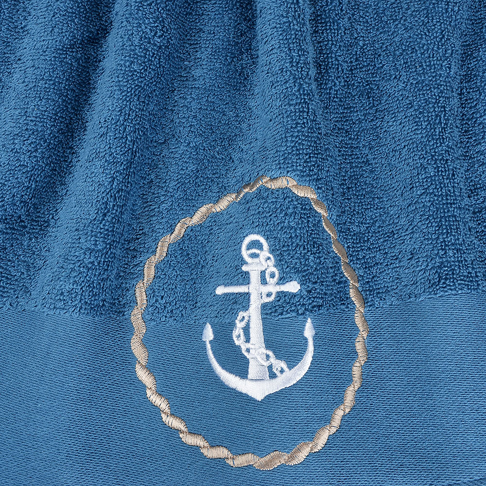 PROVANCE Полотенце махровое подарочное "Море", 100% хлопок, 50х90см, 350гр/м, арт.№ 420-012