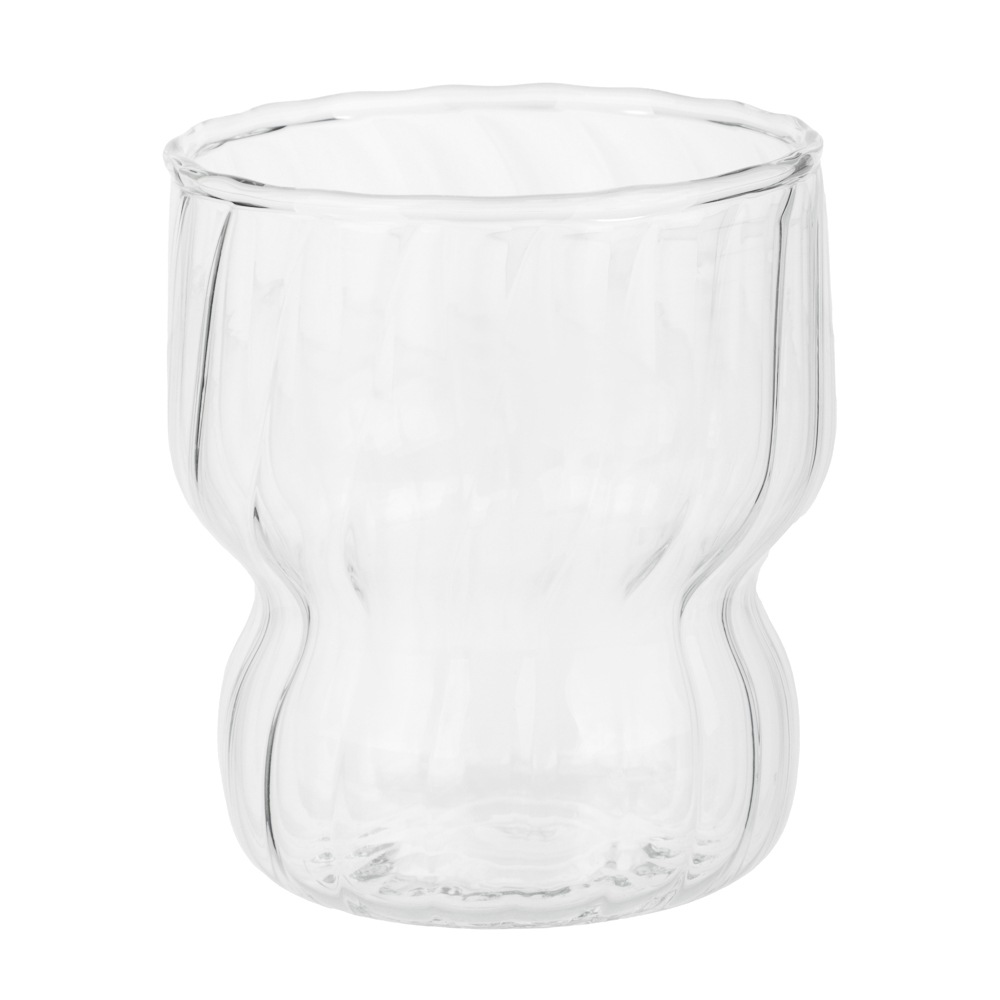 Стакан с неровным краем тм MILLIMI Лава, 300мл, стекло, арт.№ 878-687