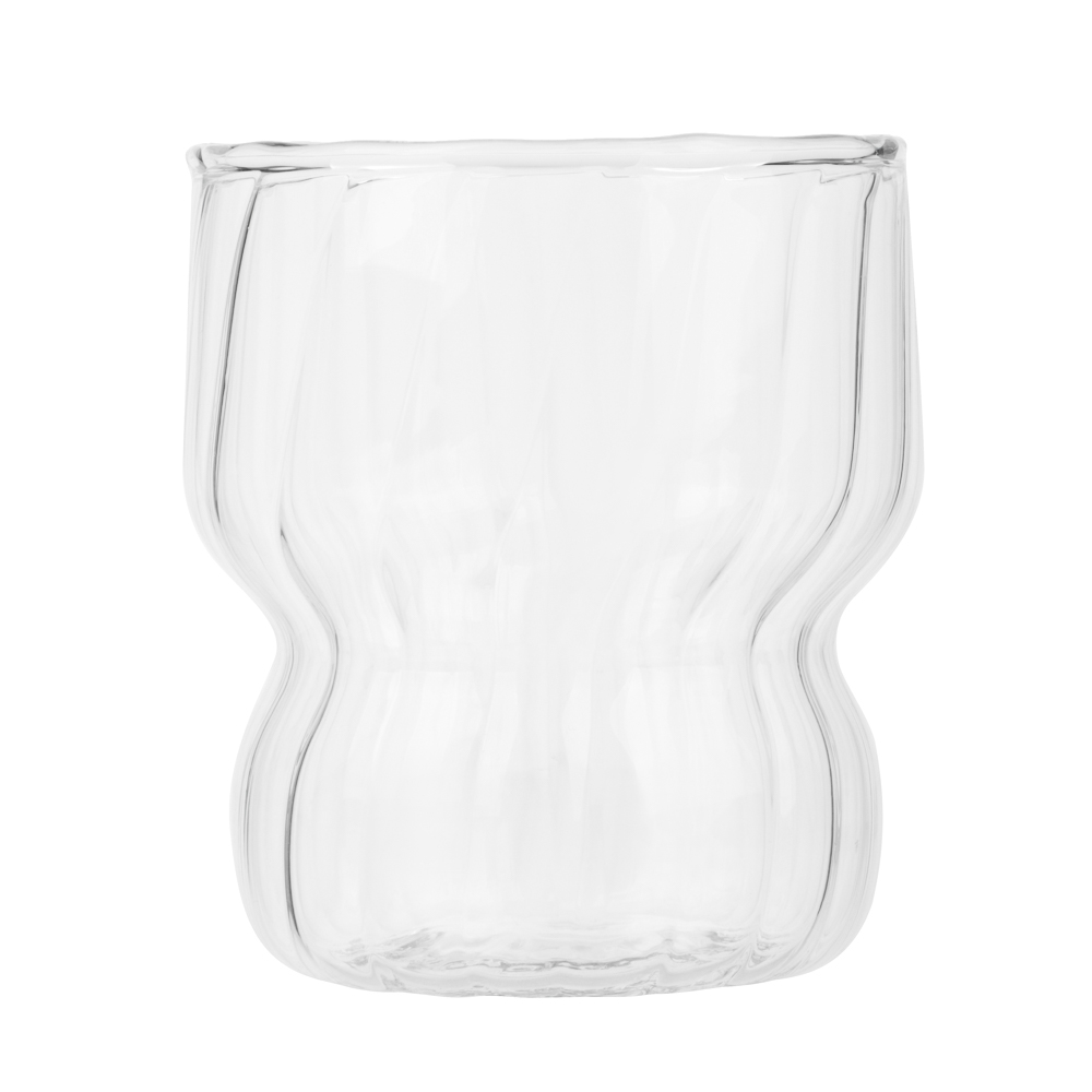 Стакан с неровным краем тм MILLIMI Лава, 300мл, стекло, арт.№ 878-687