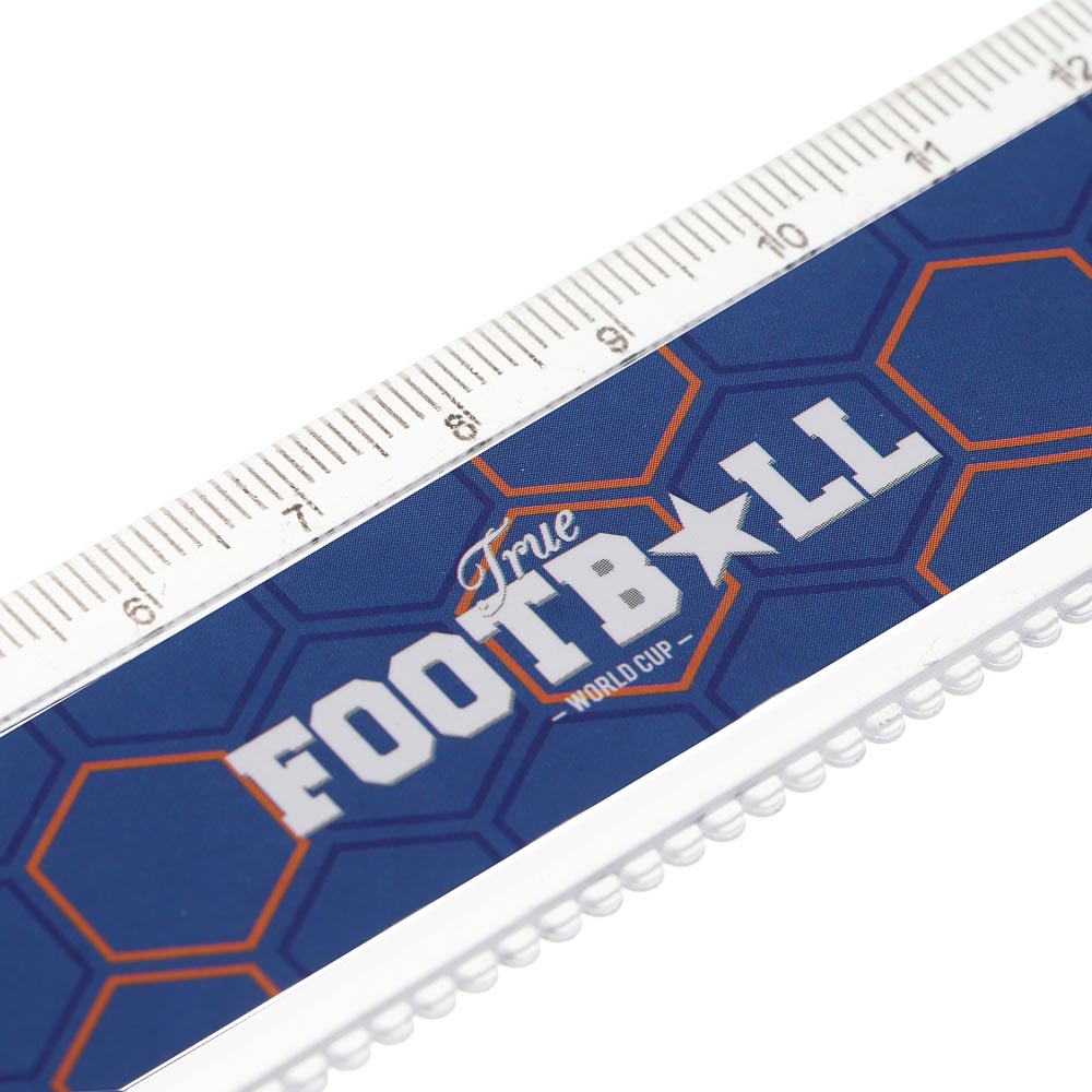 Набор канц., 6 пред,"Рэйсинг Тим/Футбол"(2 карандаша, точилка, линейка, блокнот, ластик),15,8х24,5см, арт.№ 524-275