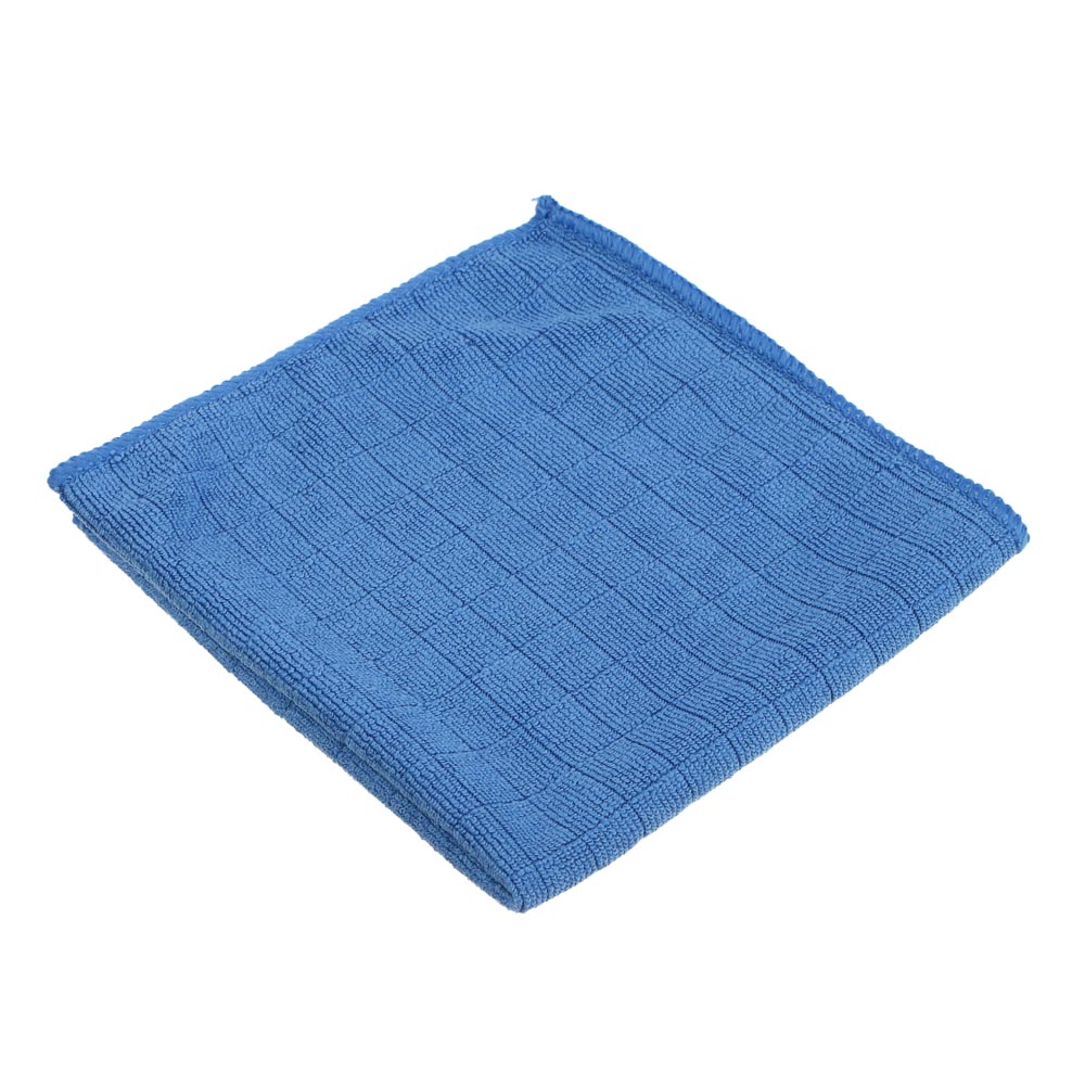 BY Русские Супергерои Салфетка универсальная клетка, 30х30см, микрофибра, 220г/кв.м. 2 цвета, арт.№ 448-338