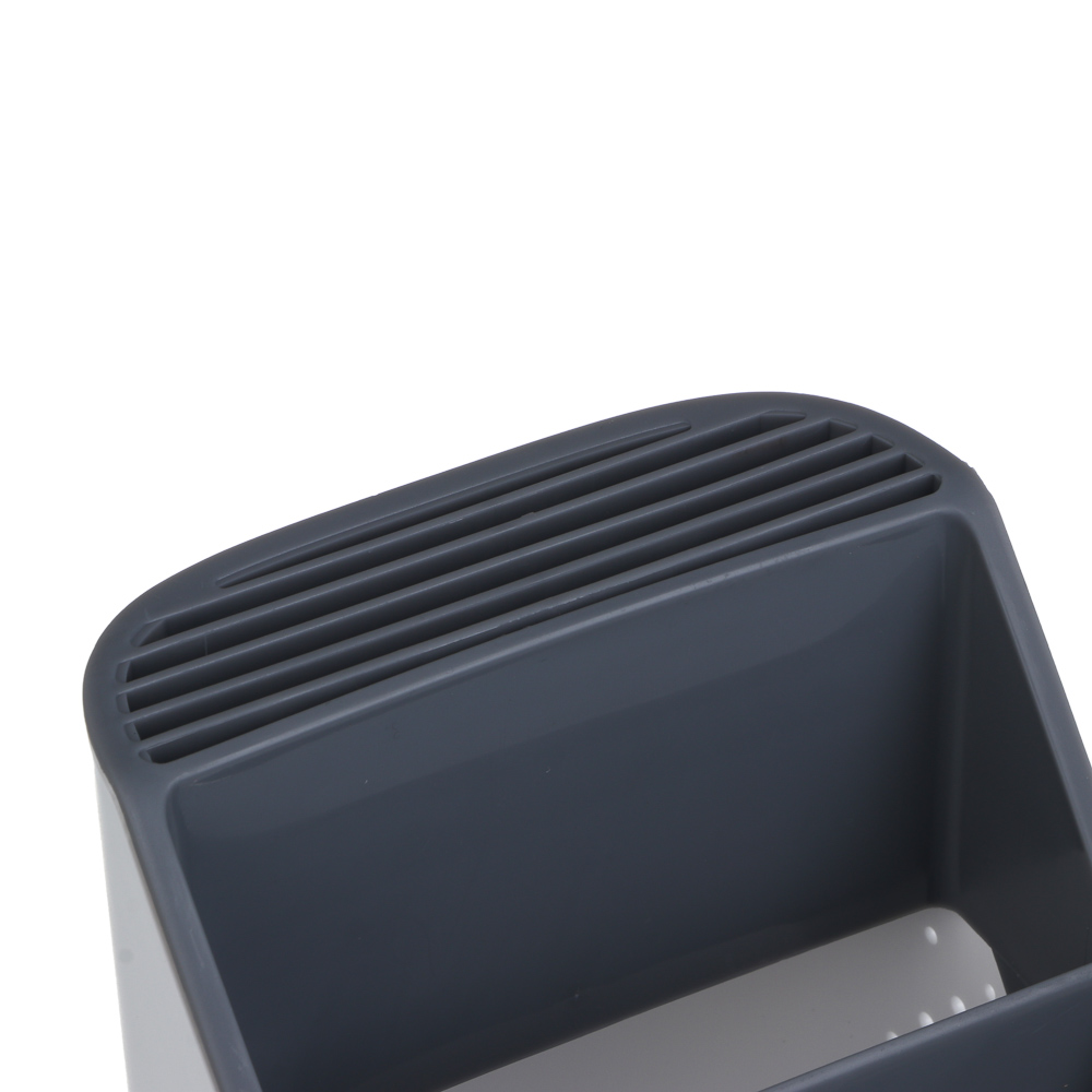 Подставка для столовых приборов тм VETTA, 23x13x13см, полипропилен, цвет белый, арт.№ 485-204