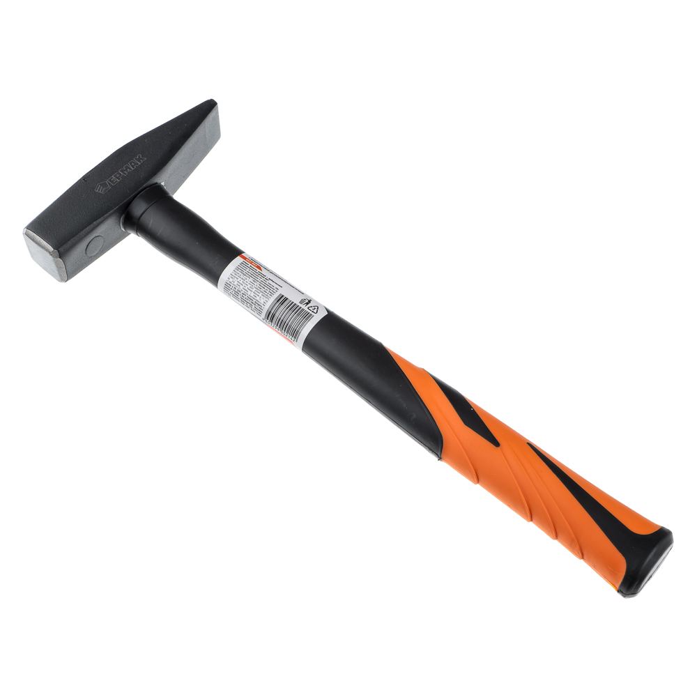 ЕРМАК Молоток кованый с фиберглассовой двухкомпонентной ручкой 400г, арт.№ 662-002
