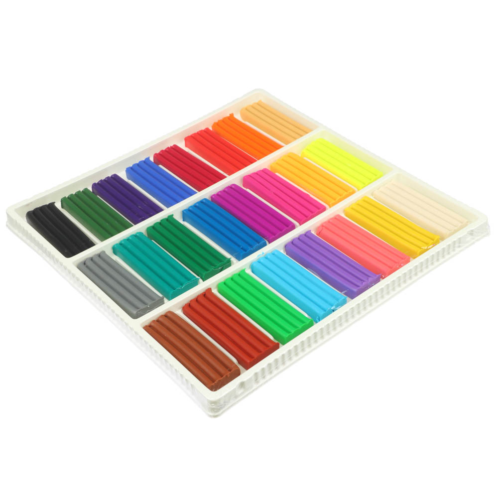 ЛУЧ Пластилин "ZOO", 24 цвета, 360 грамм, в картонной коробке, арт.№ 239-070