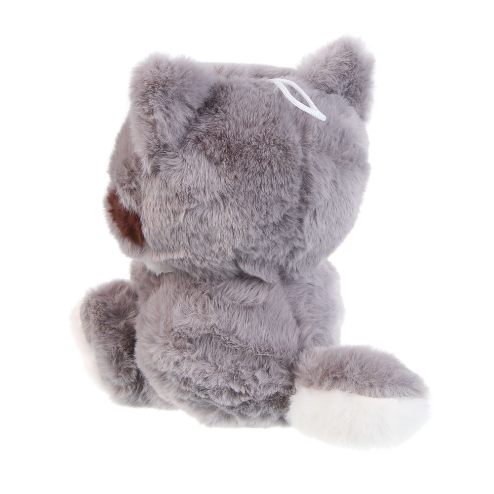 ИГРОЛЕНД Игрушка мягкая "Котя с рыбкой", 23 см, полиэстер, арт.№ 264-518