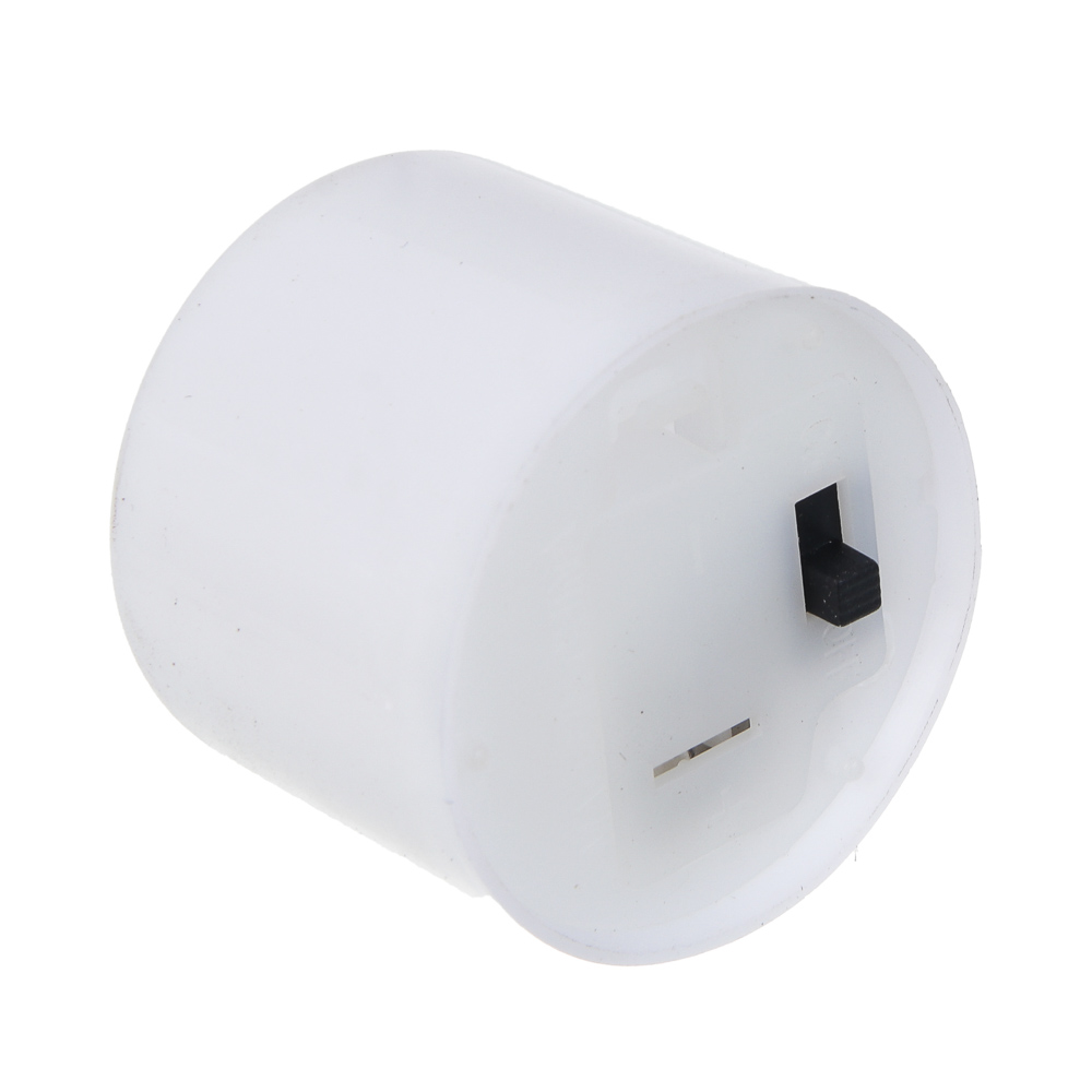 СНОУ БУМ Набор 2шт, светильник декор. LED в виде свечи, 3,7х4,5см, PP, 3хAG3, 1 режим, 2 дизайна, арт.№ 392-127