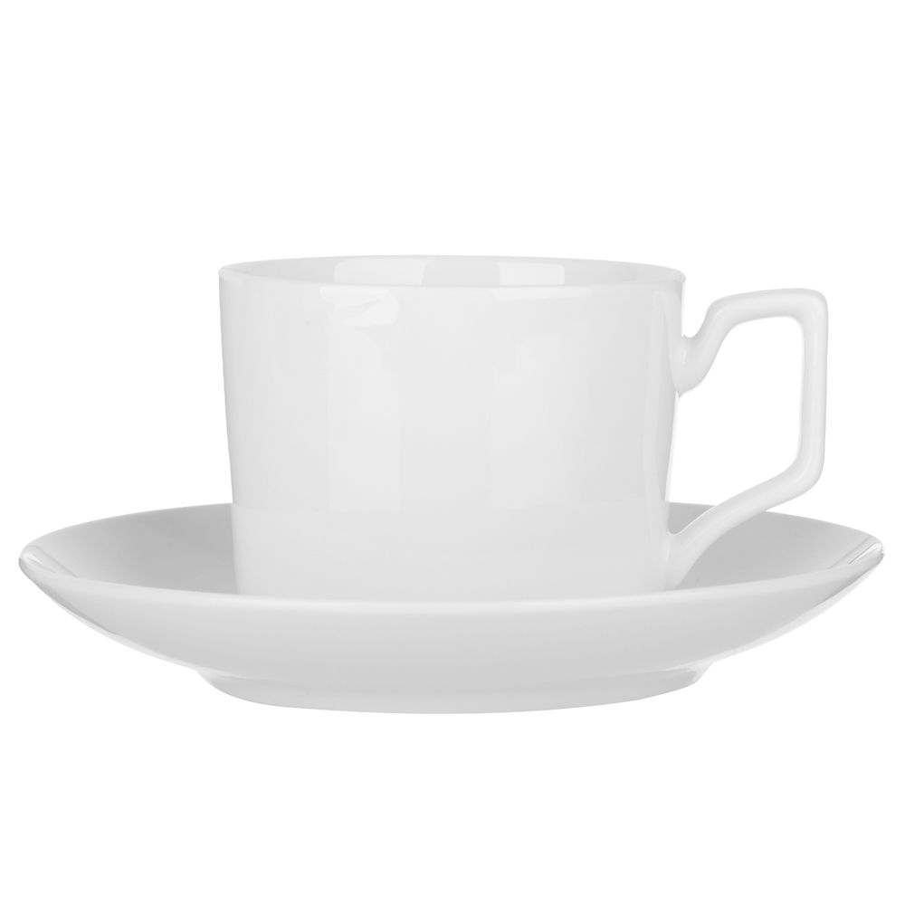 Набор чайный 2 пр., 240мл, MILLIMI, белый, фарфор, арт.№ 802-525