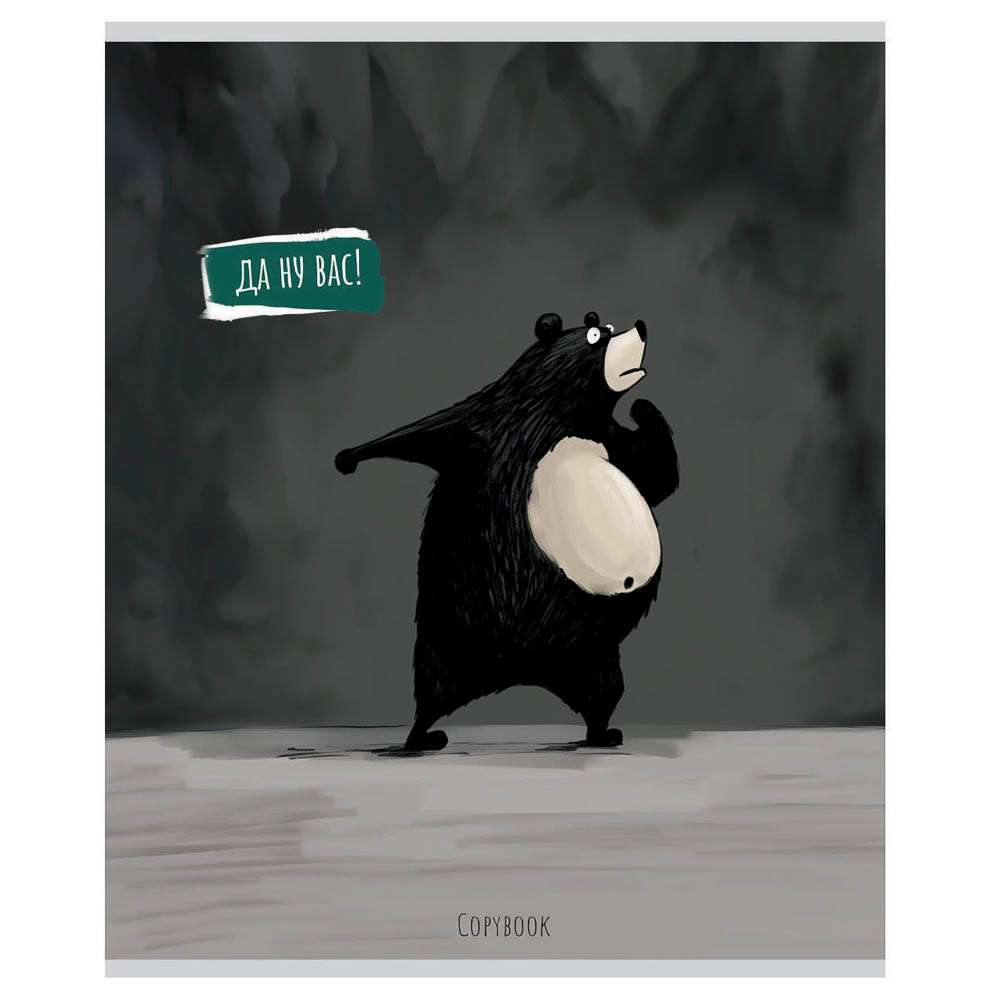 Тетрадь 48 л., А5, в клетку, БЕЛЫЕ ЛИСТЫ, обложка картон, скрепка, мат.ламинация, арт.№ 578-192