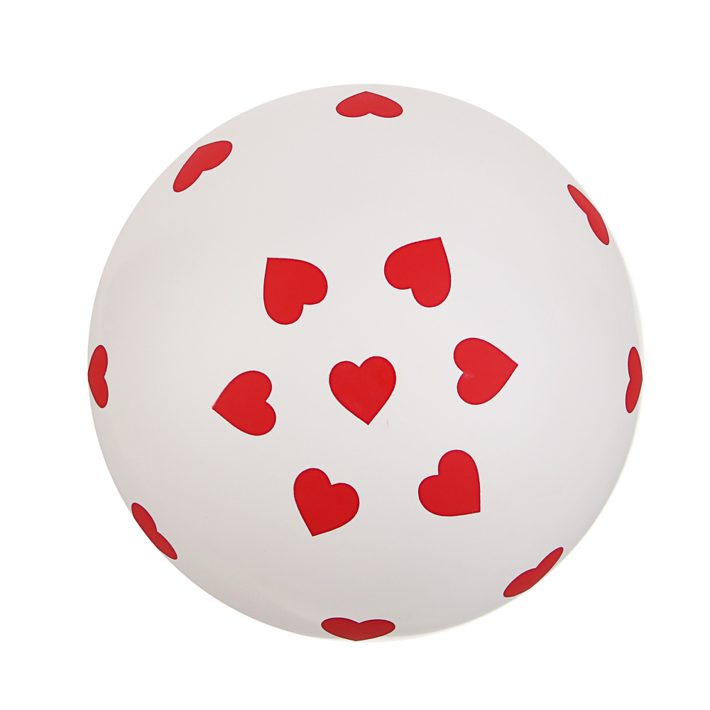 Набор воздушных шаров тм Fntastic 6 шт, 12" с сердечками, арт.№ 518-316