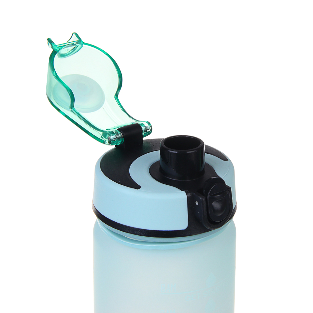 SILAPRO MAX Бутылка спортивная с замком, LOTUS-EGGSHELL BLUE, 550мл, РС, арт.№ 088-073