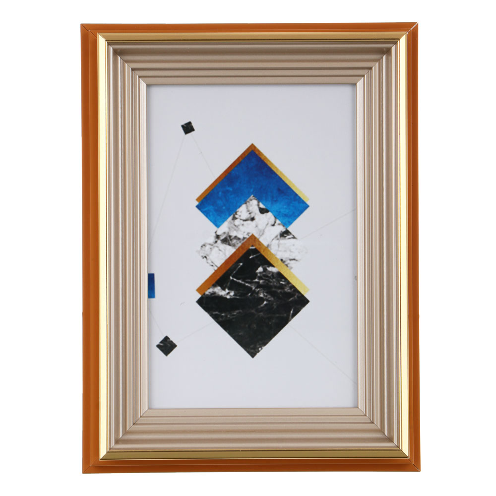 Фоторамка, 10х15 см, пластик, стекло, арт.23-50, арт.№ 520-813