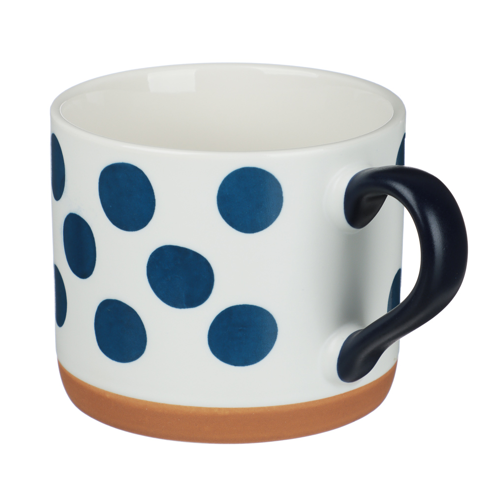 Кружка Сканди тм MILLIMI, 400мл, 4 дизайна, фарфор, арт.№ 806-508