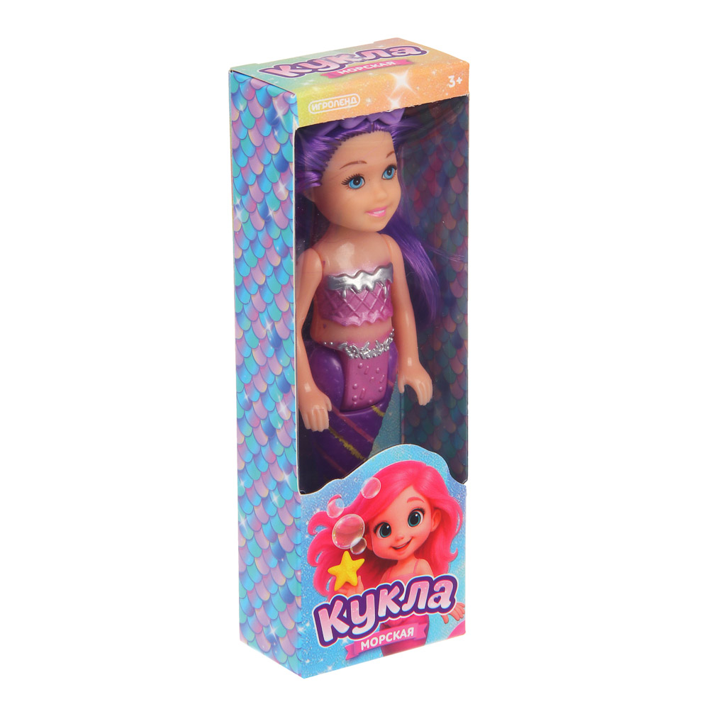 Кукла морская 9 см, PP, ABS, тм ИГРОЛЕНД, арт.№ 267-961