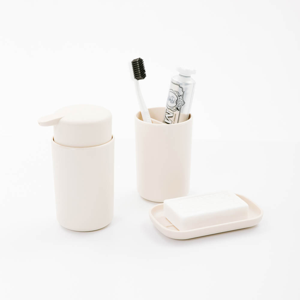 Стакан для зубных щеток Flux, 250мл, белый, 7,5х7,5х11см, арт.№ 463-619