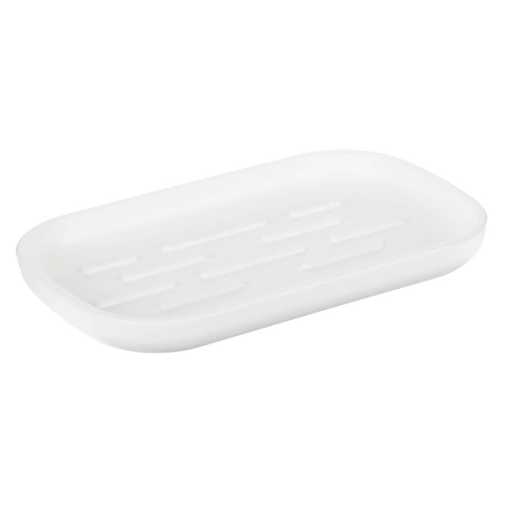 Мыльница Flux, белый, 7,5х13,5х1,8см, арт.№ 463-621