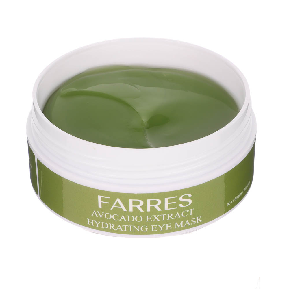 Патчи для глаз с экстрактом авокадо 60 шт тм Farres 90,0 г, арт.№ 330-619