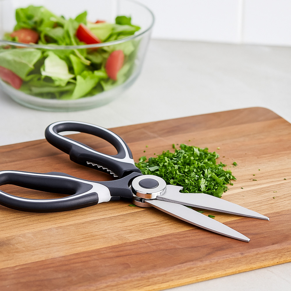 SATOSHI Лион Ножницы кухонные 21см, с орехоколом и открывалкой, арт.№ 884-502