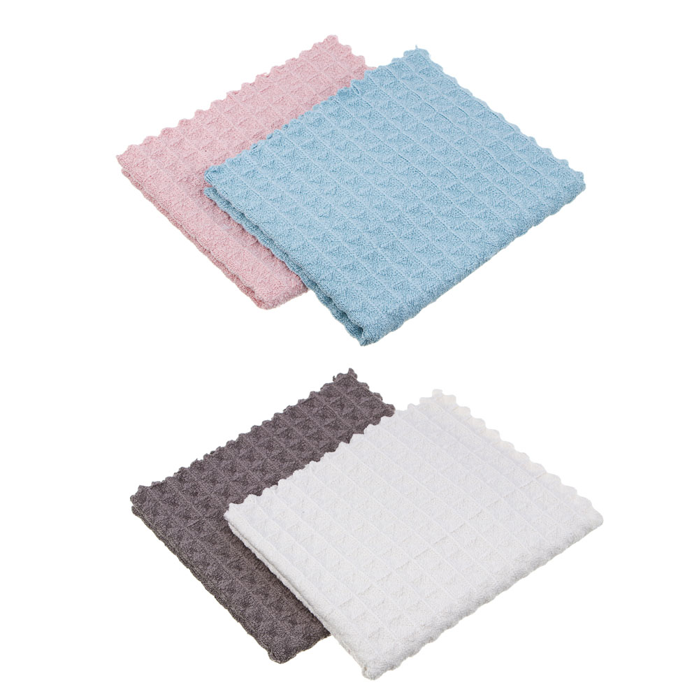 BY Русские Супергерои Салфетки универсальные "Вафля", 2 шт, микрофибра, 25х30см, 380г/м, 2 цвета, арт.№ 448-339