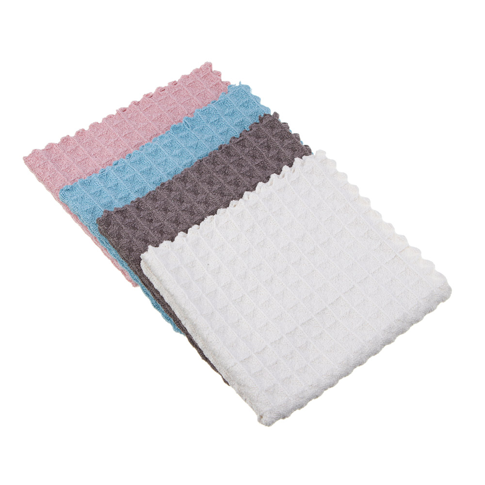 BY Русские Супергерои Салфетки универсальные "Вафля", 2 шт, микрофибра, 25х30см, 380г/м, 2 цвета, арт.№ 448-339