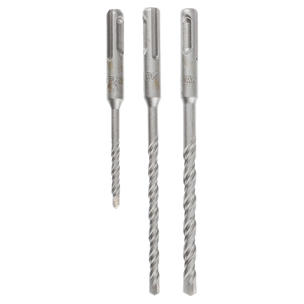 ЕРМАК Набор буров по бетону системы SDS-plus, серия MASTER 3 шт (5/110, 6/160, 8/160), арт.№ 654-161