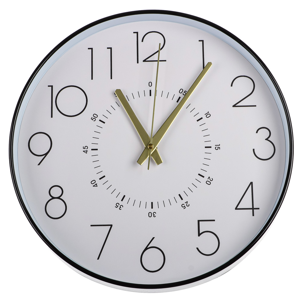 LADECOR CHRONO Часы настенные, пластик, стекло, 30см, ЧН-27, арт.№ 581-136