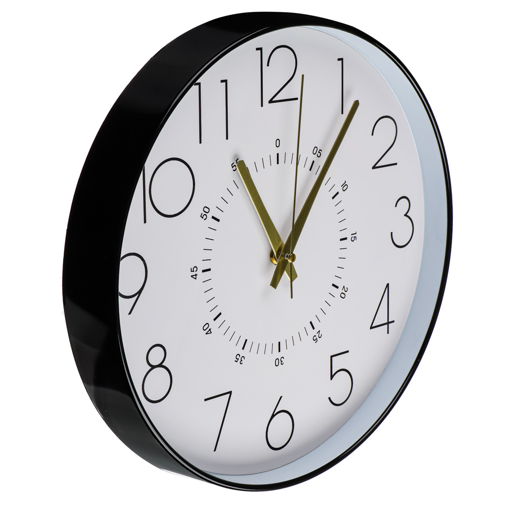 LADECOR CHRONO Часы настенные, пластик, стекло, 30см, ЧН-27, арт.№ 581-136